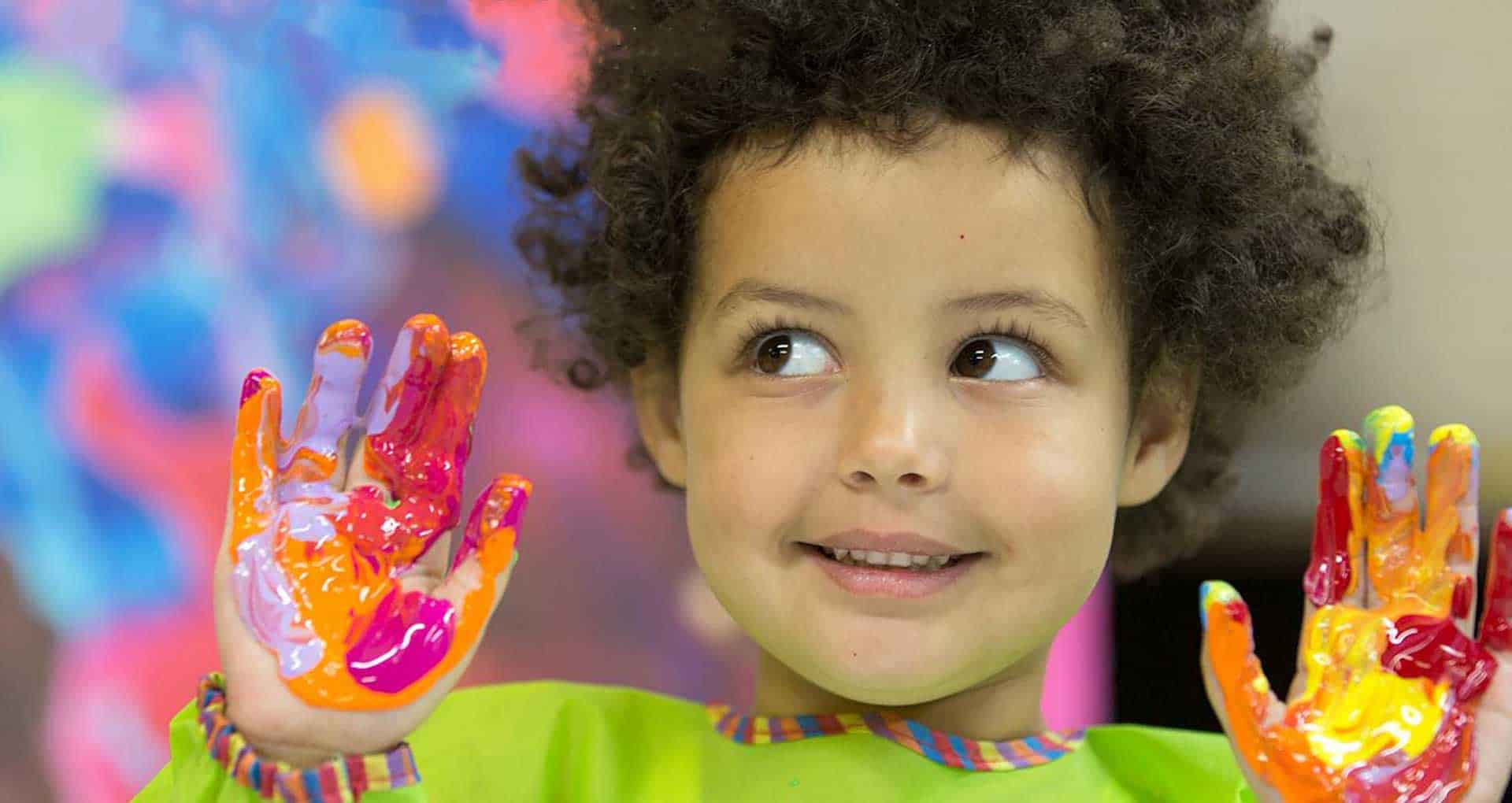 Children at Jellybeanstreet workshop